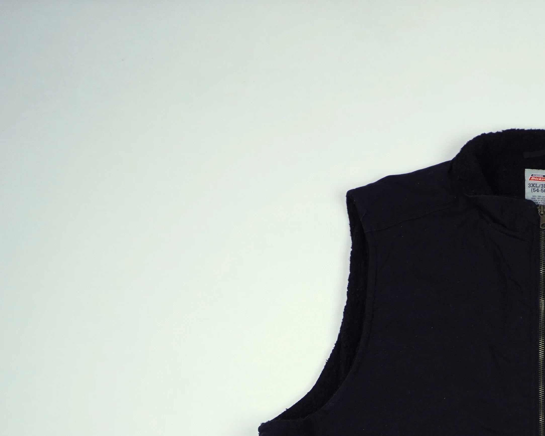 Dickies Black Vest XL Polyester