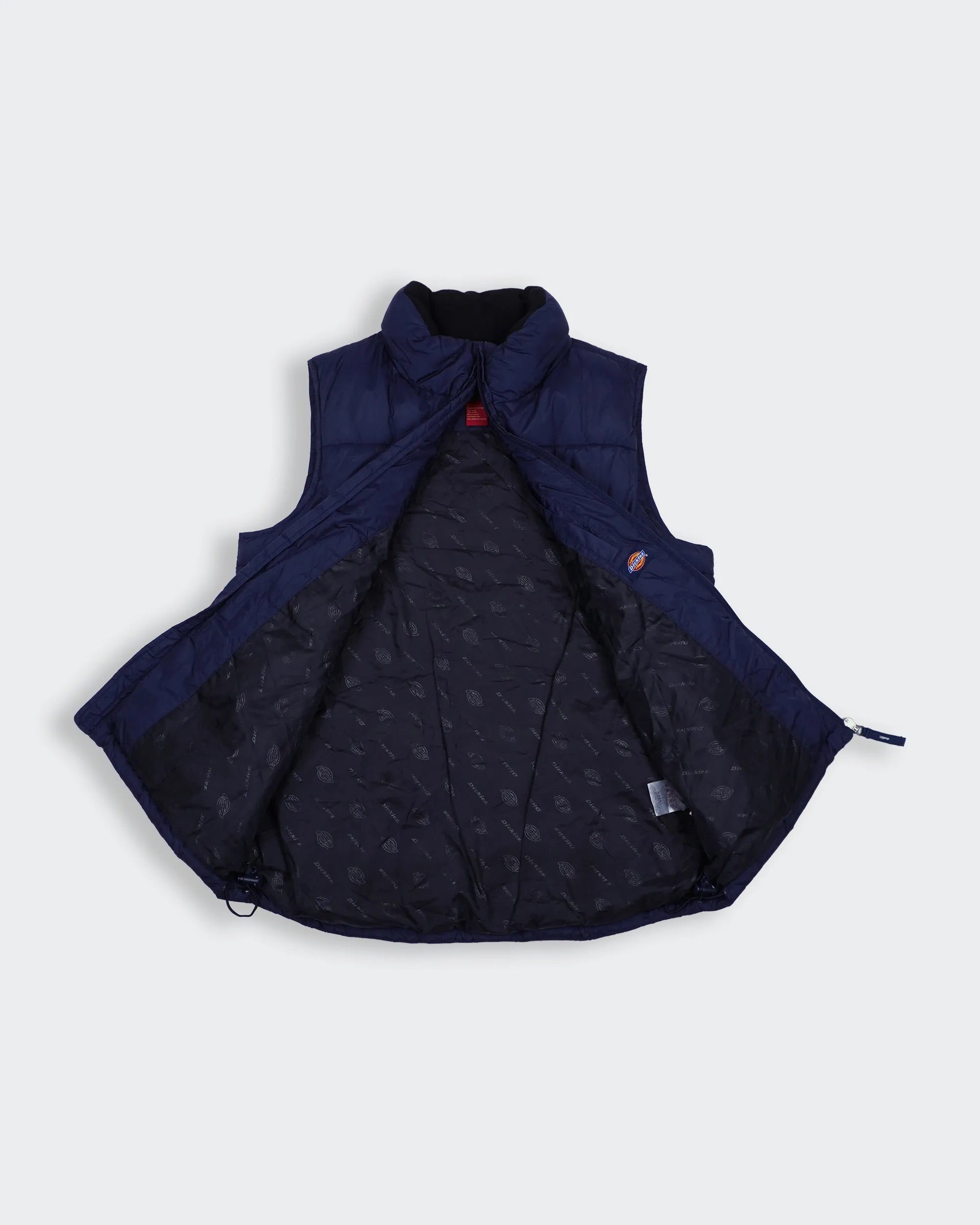 Dickies Navy Puffer Vest XS