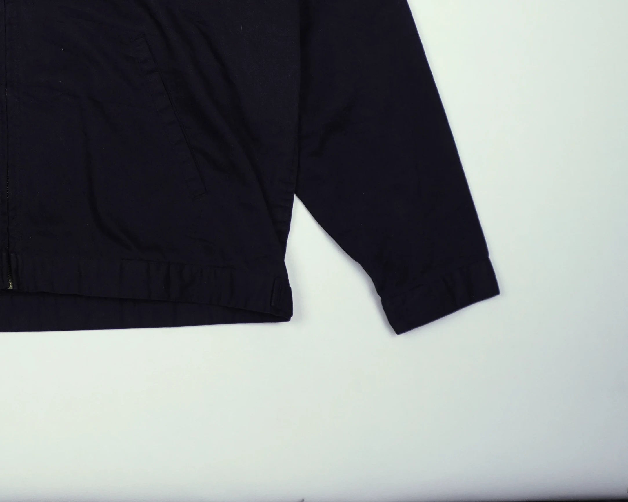 Dickies Black Hooded Shirt Jacket L Cotton