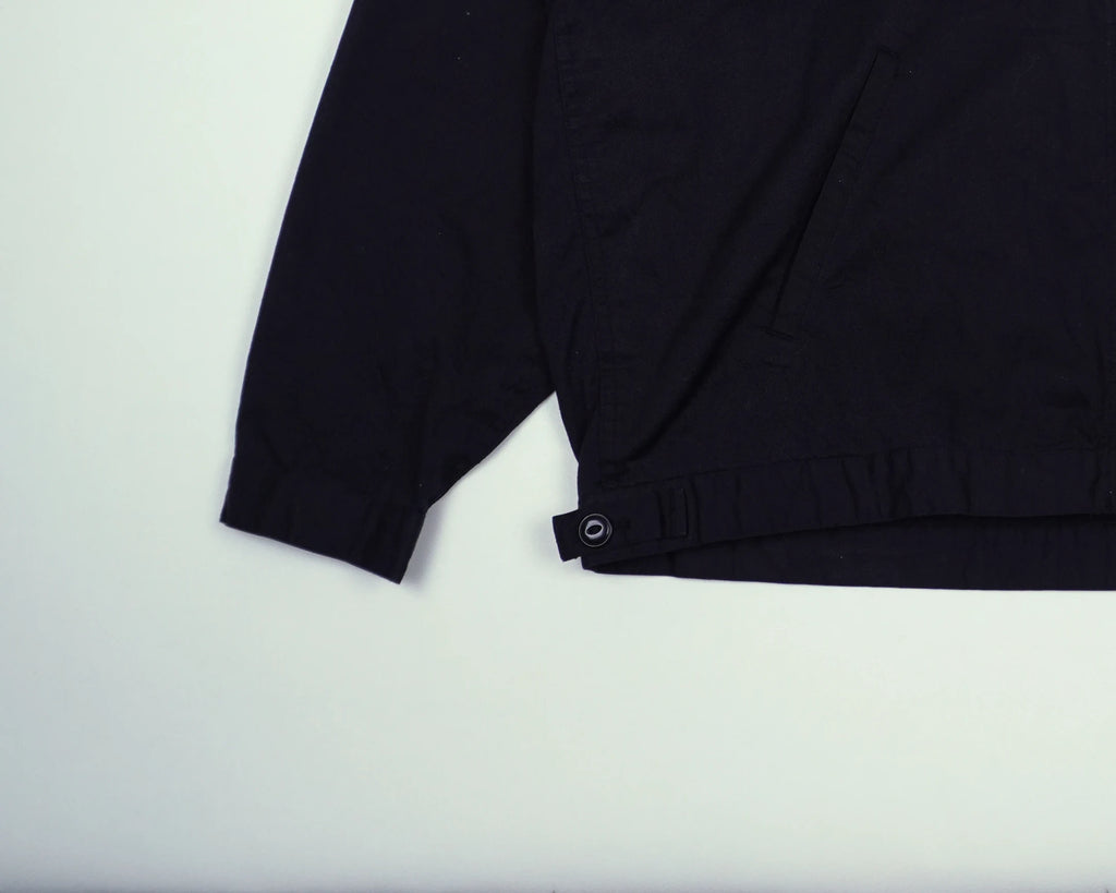 Dickies Black Hooded Shirt Jacket L Cotton