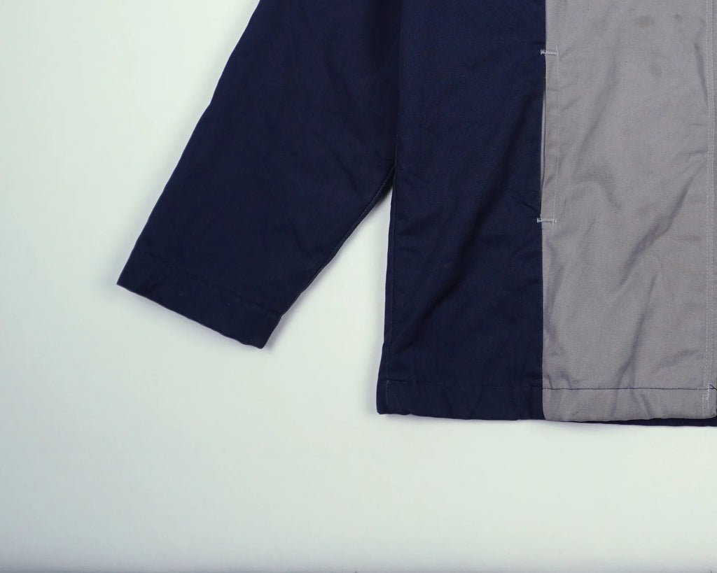 Dickies Blue Hooded Shirt Jacket M Nylon