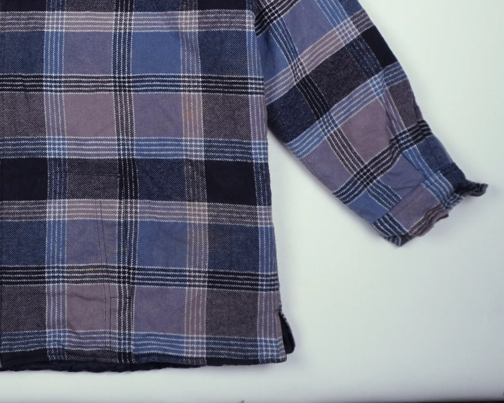 Dickies Blue Hooded Jacket L Cotton