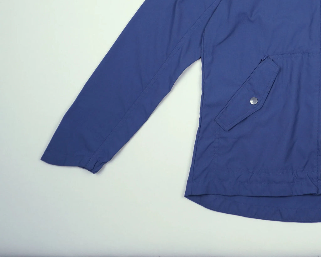 Dickies Blue Hooded Windbreaker Jacket XS Polyester