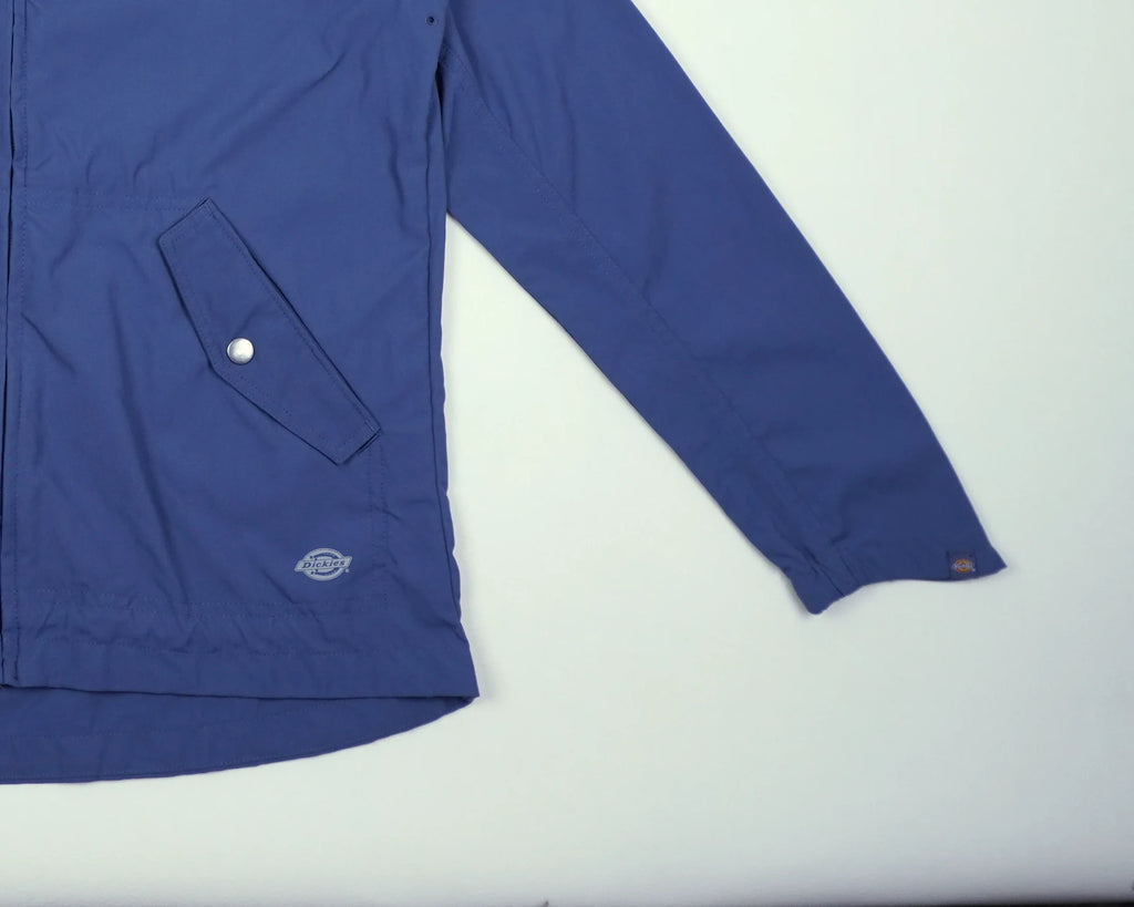 Dickies Blue Hooded Windbreaker Jacket XS Polyester