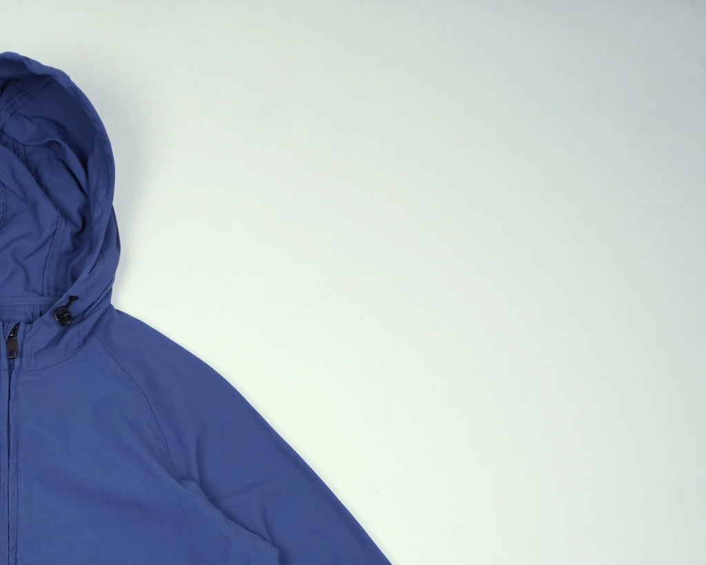 Dickies Blue Hooded Windbreaker Jacket XS Polyester