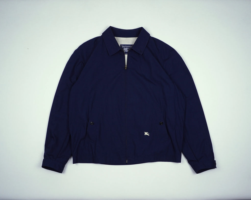 Burberry Navy Jacket L Cotton