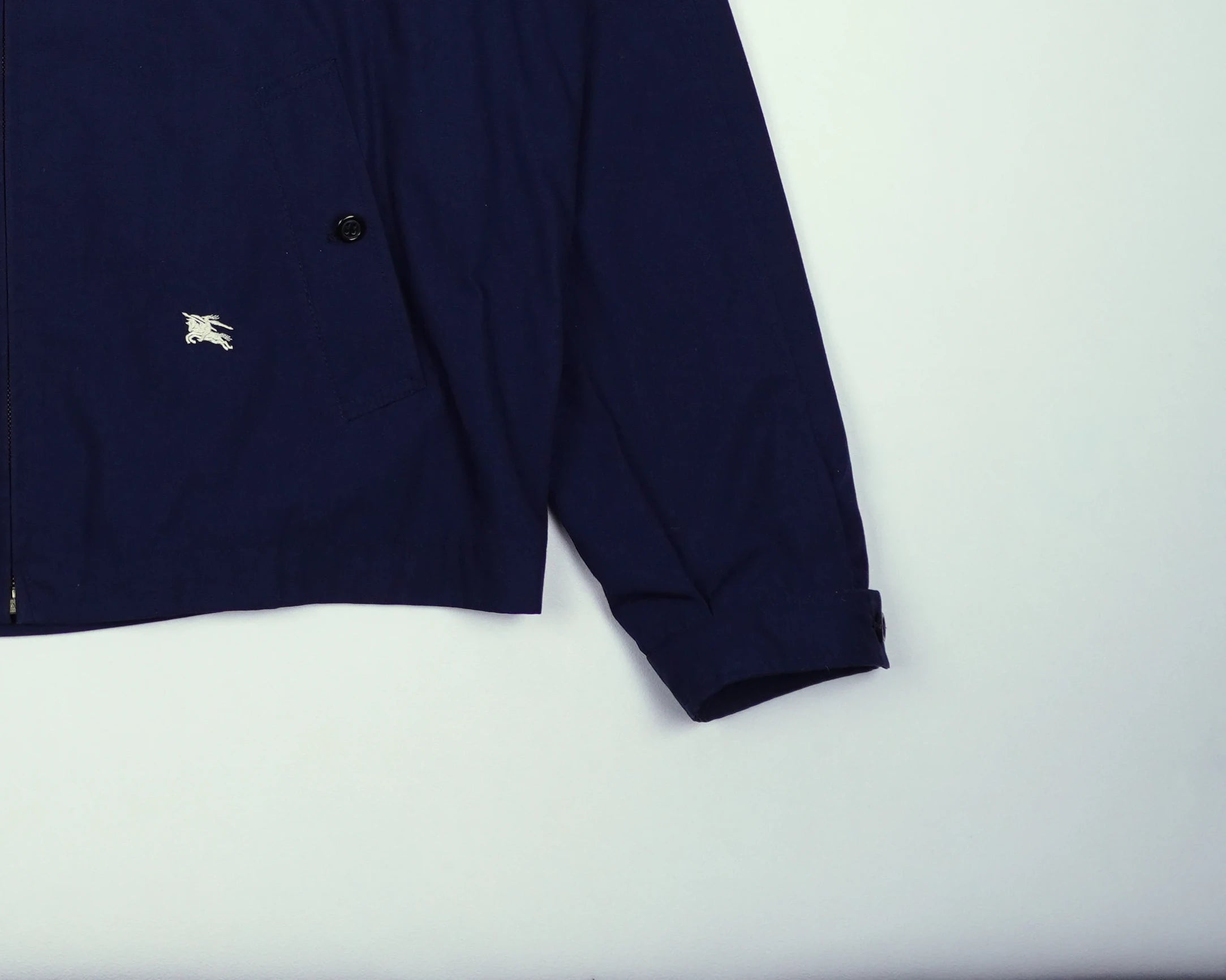 Burberry Navy Jacket L Cotton