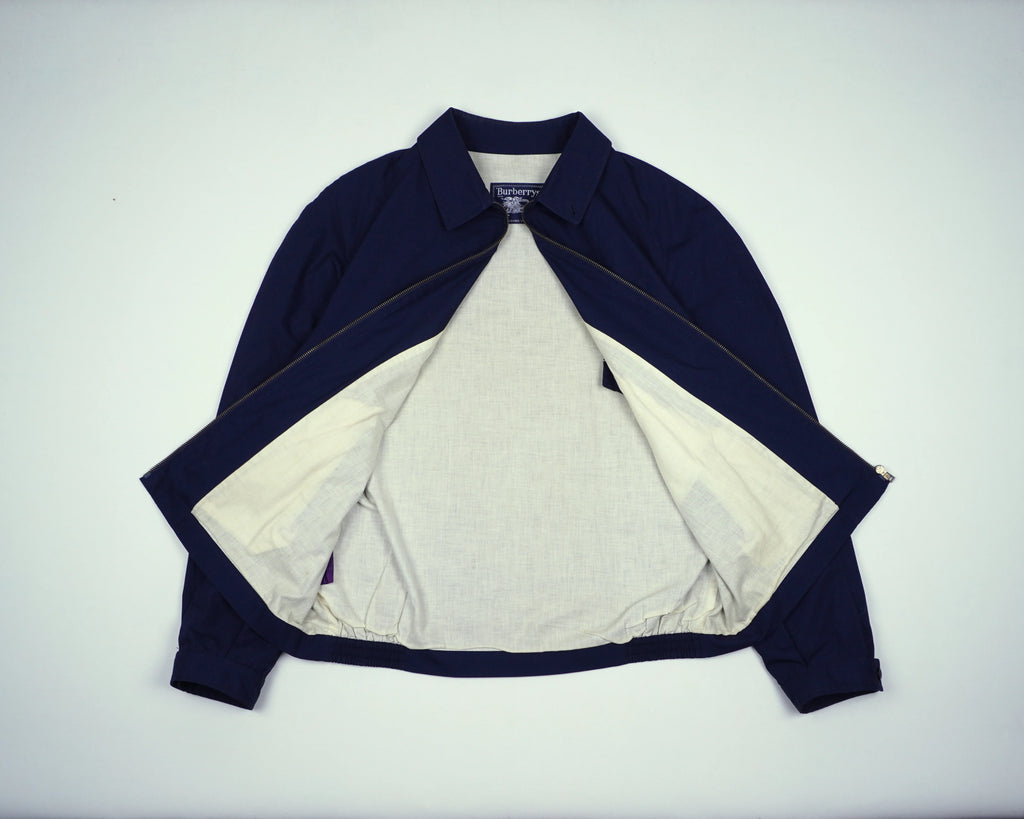 Burberry Navy Jacket L Cotton