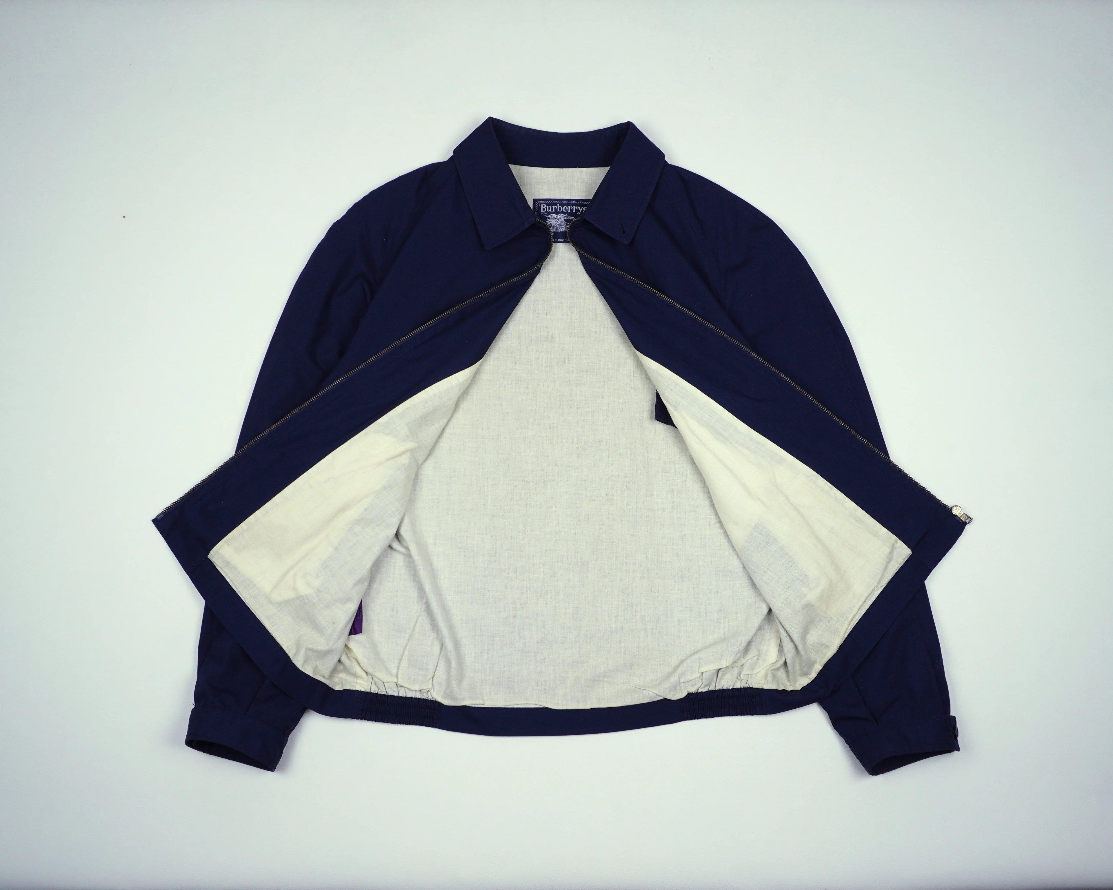 Burberry Navy Jacket L Cotton