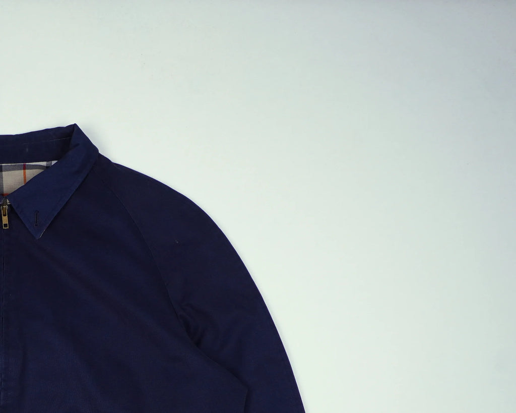Burberry Navy Jacket L Cotton