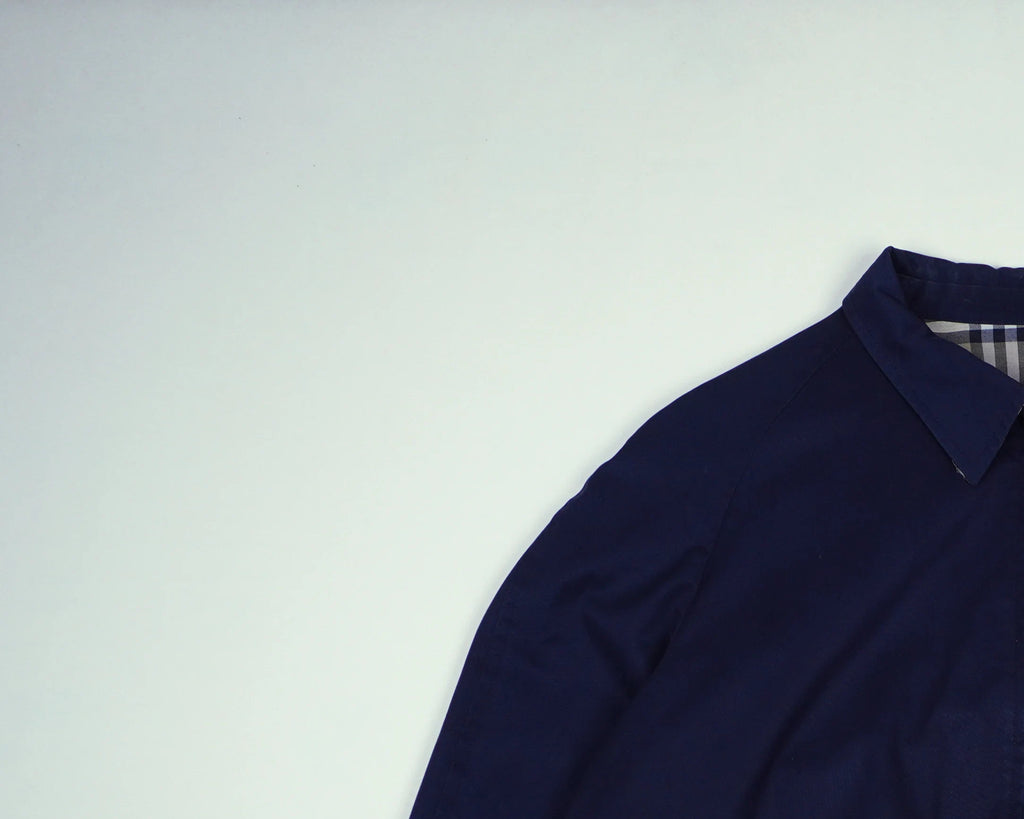 Burberry Navy Jacket L Cotton