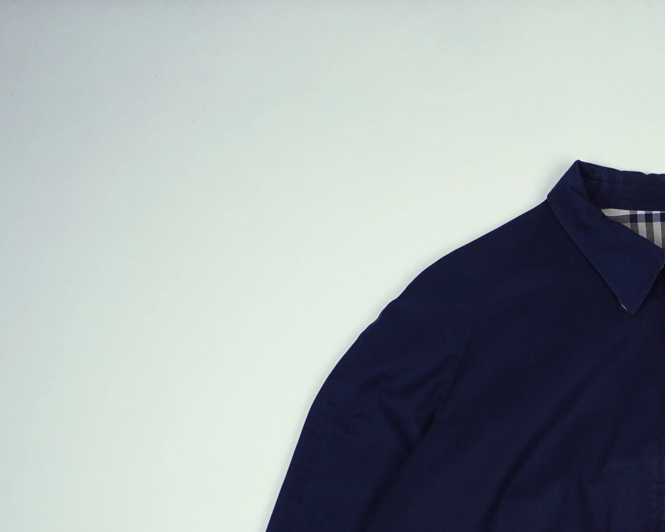 Burberry Navy Jacket L Cotton