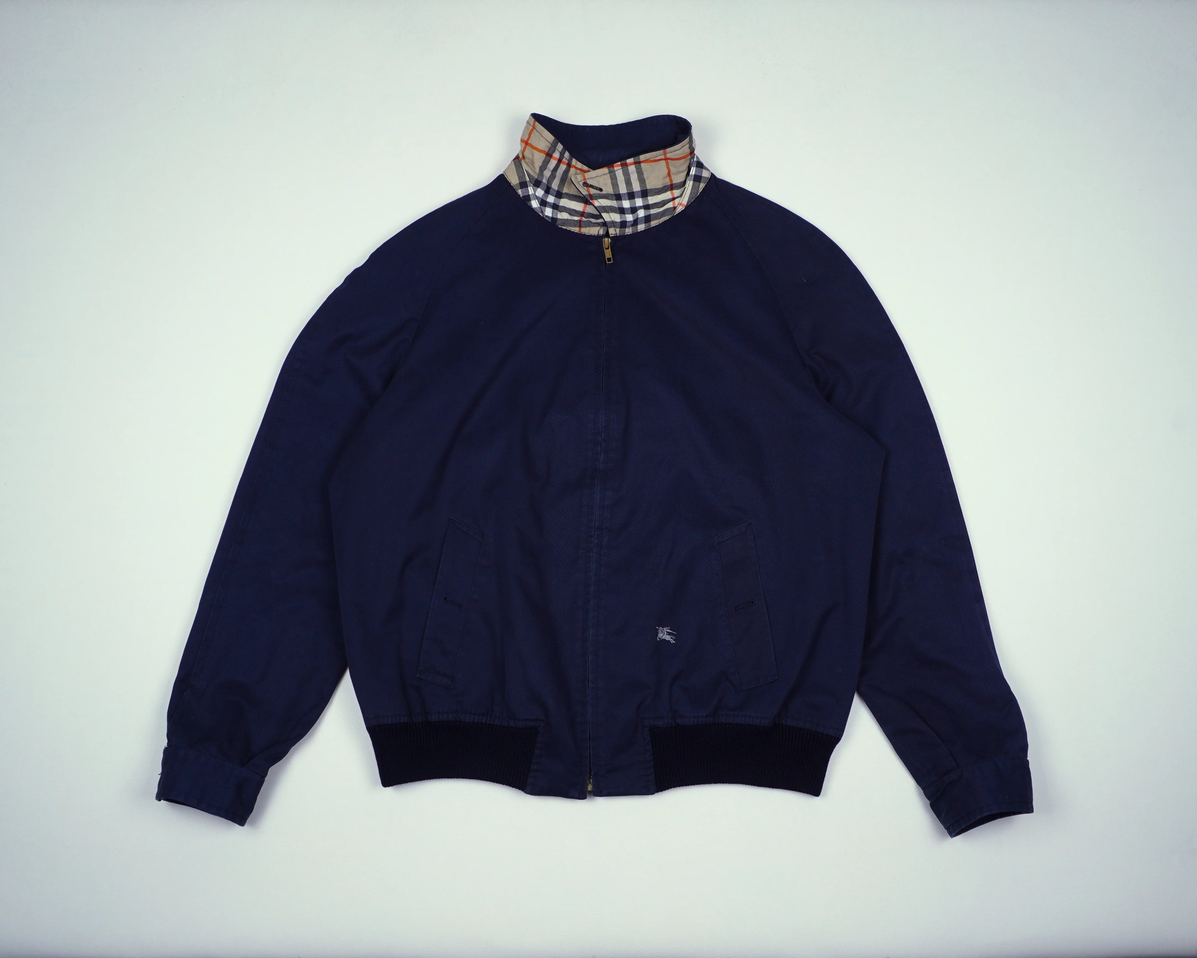 Burberry Navy Jacket L Cotton