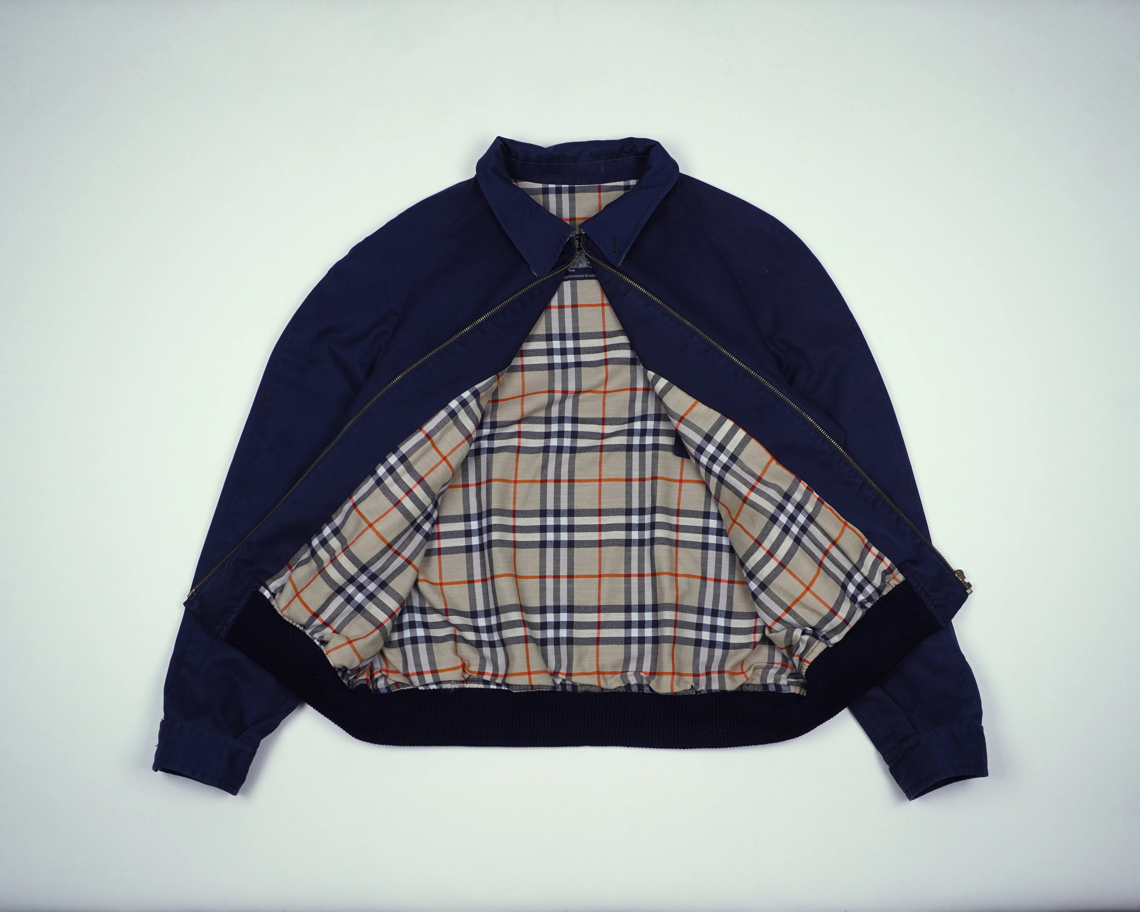 Burberry Navy Jacket L Cotton
