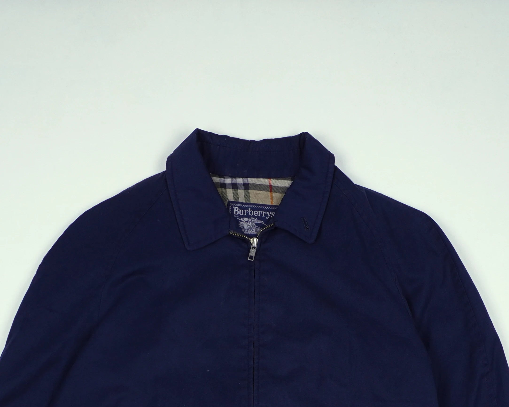 Burberry Navy Jacket S Cotton