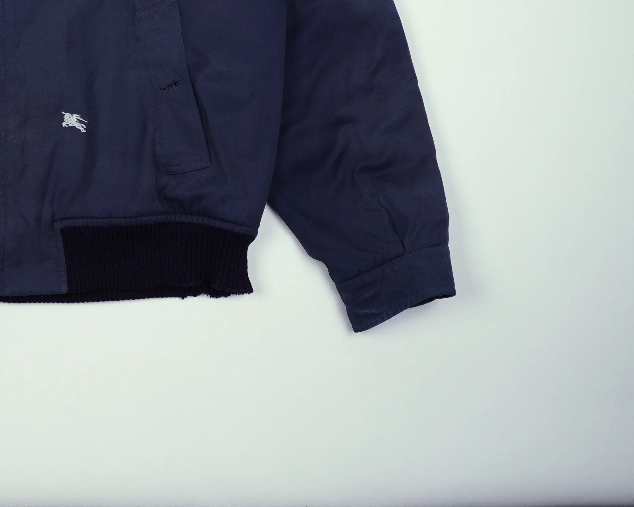 Burberry Navy Jacket L Cotton