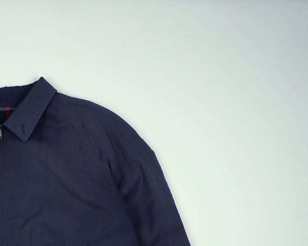 Burberry Navy Jacket L Cotton