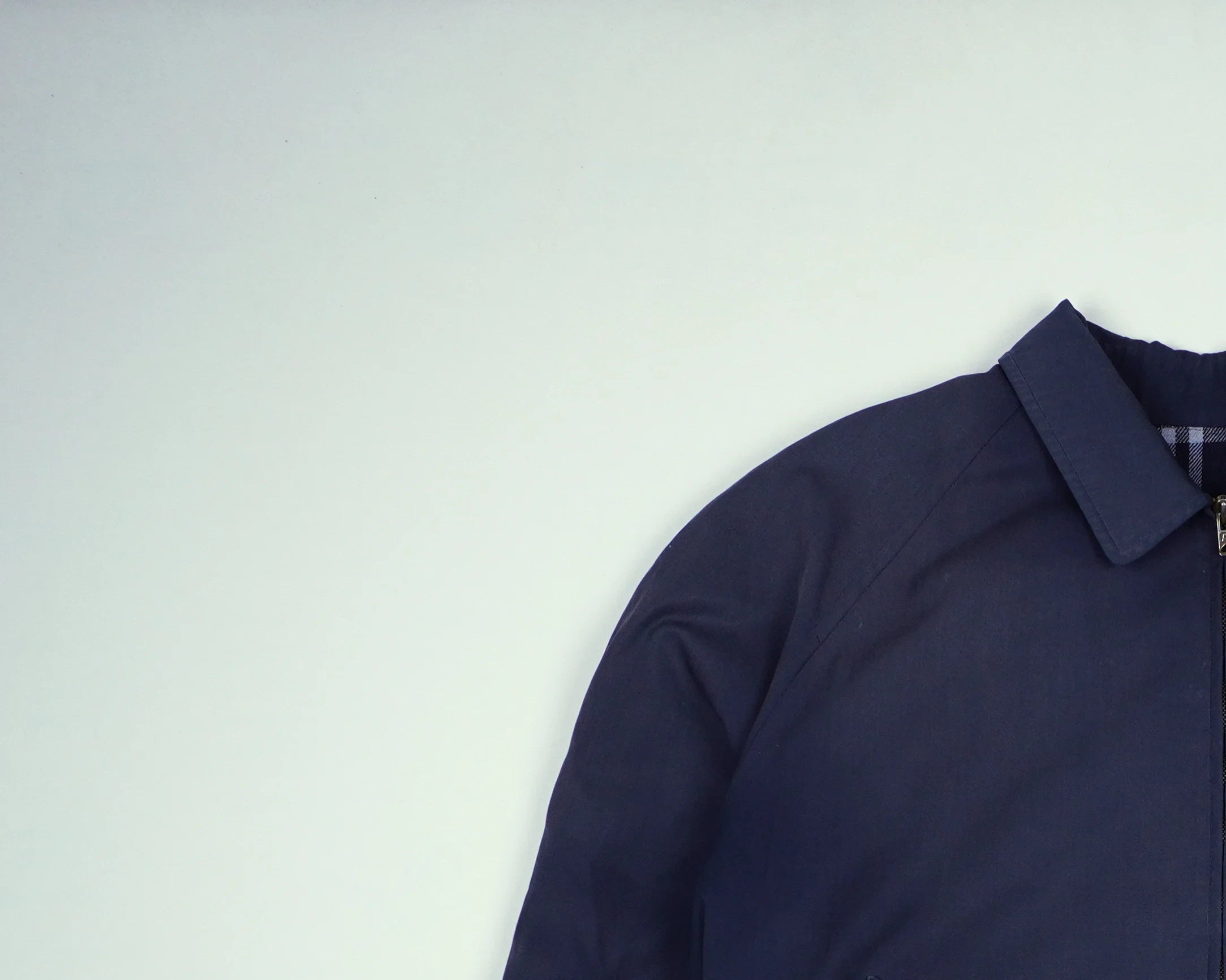 Burberry Navy Jacket L Cotton