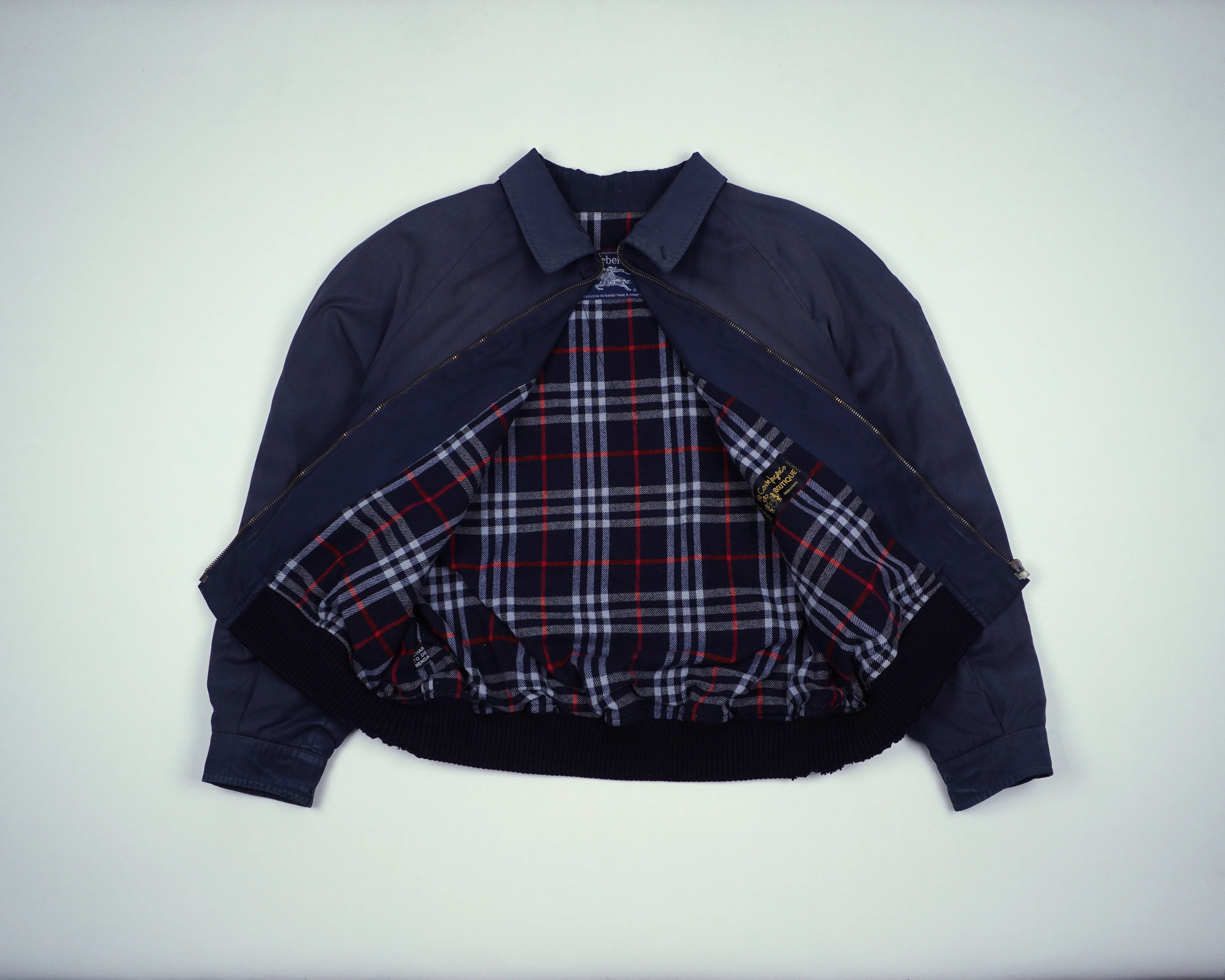 Burberry Navy Jacket L Cotton