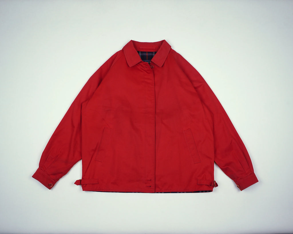 Burberry Red Jacket L Cotton