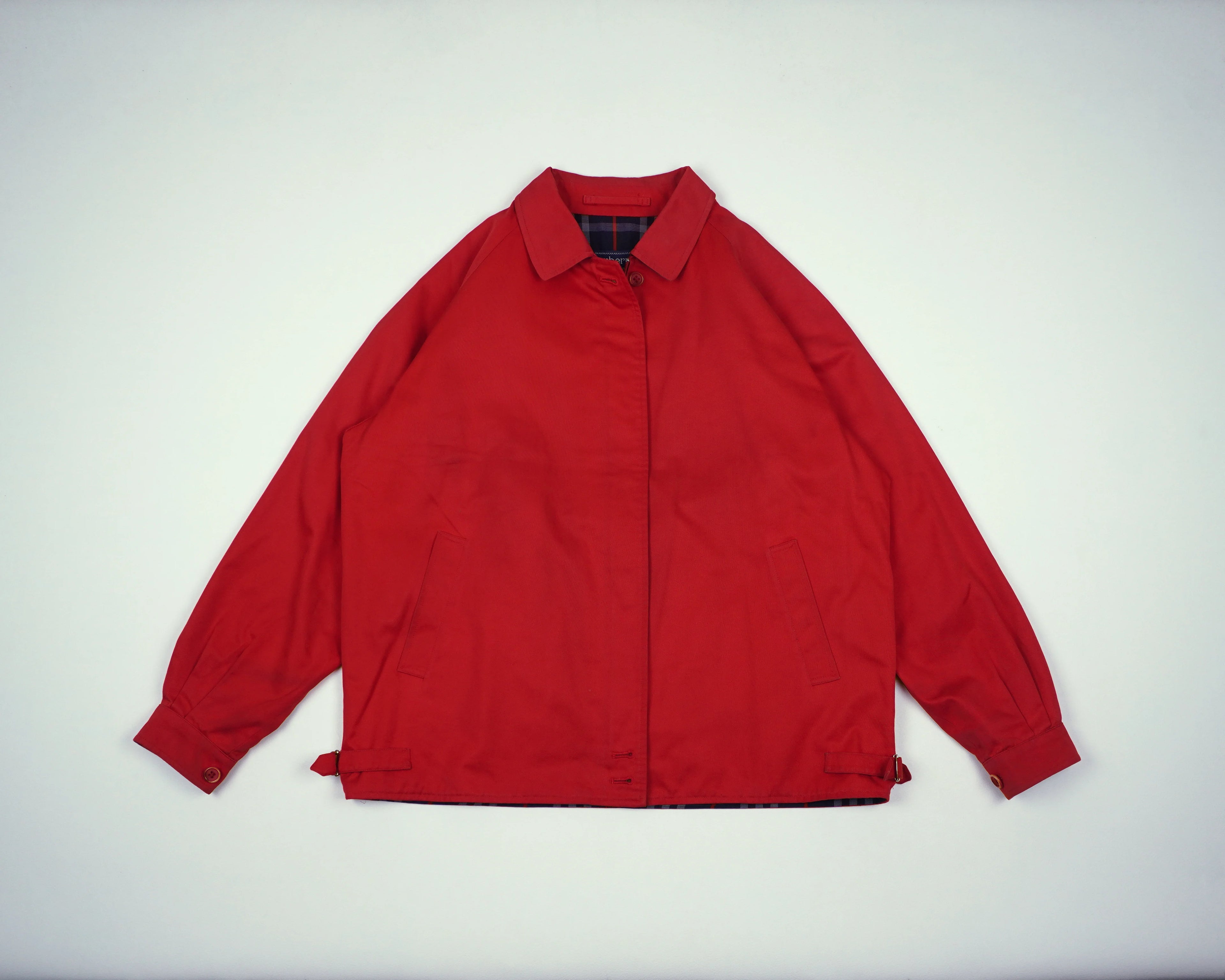 Burberry Red Jacket L Cotton