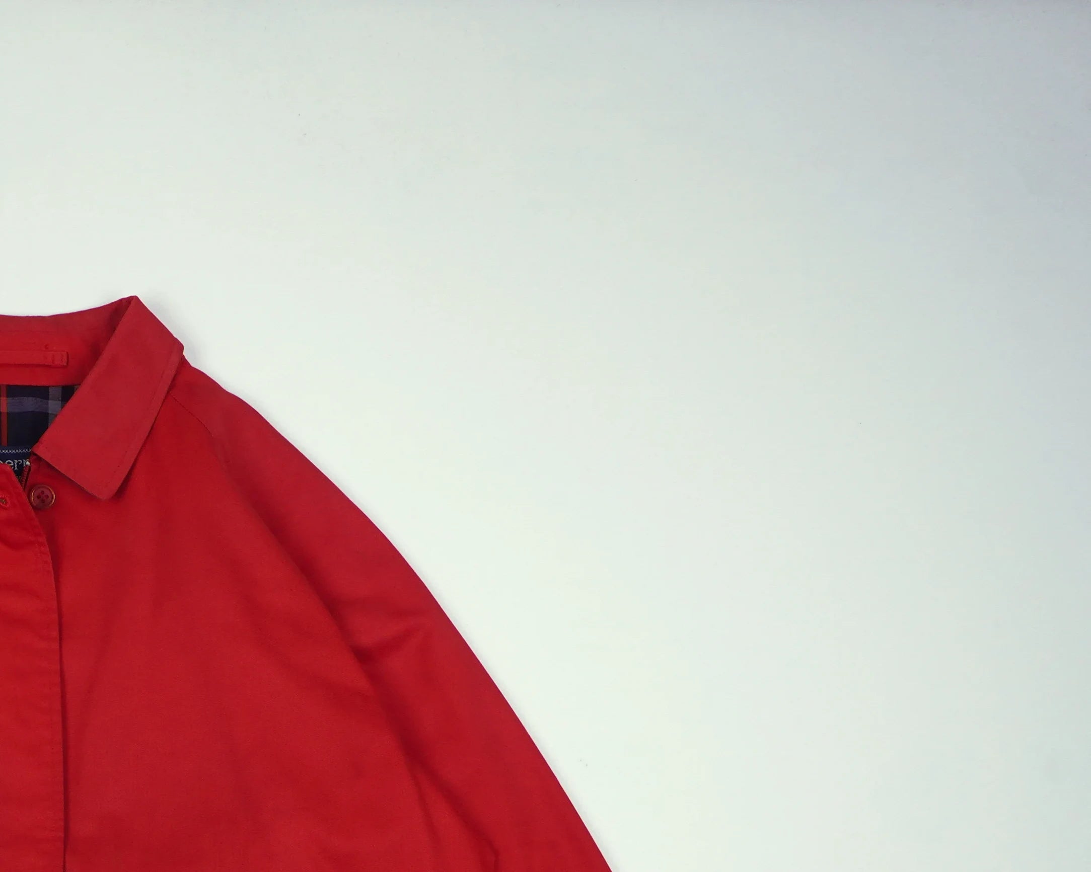 Burberry Red Jacket L Cotton