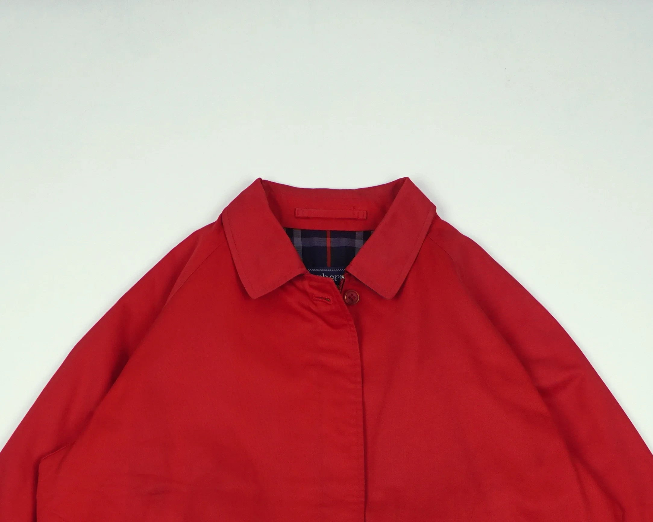 Burberry Red Jacket L Cotton