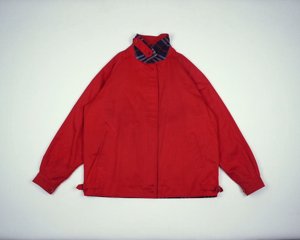 Burberry Red Jacket L Cotton