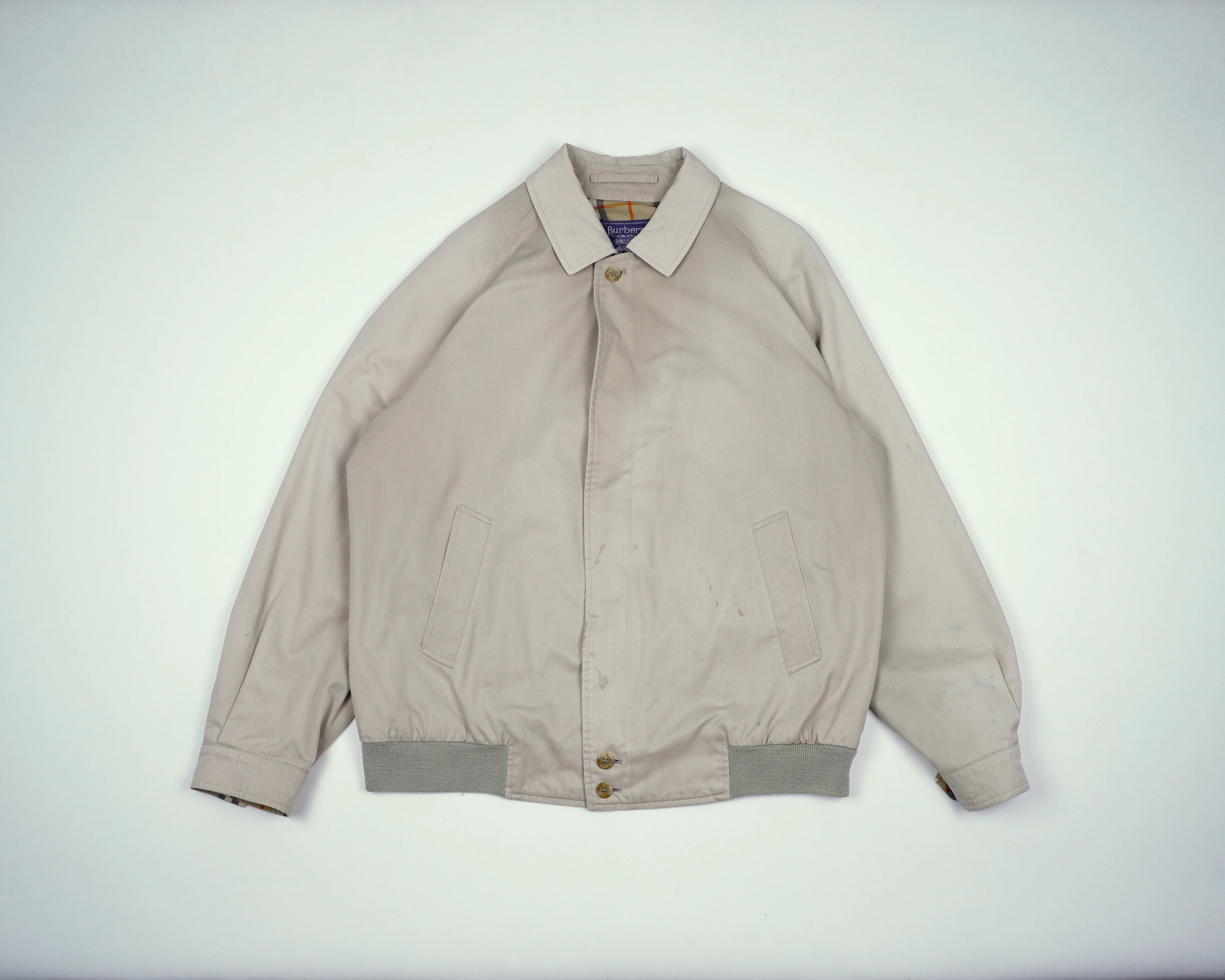 Burberry Beige Jacket M Cotton