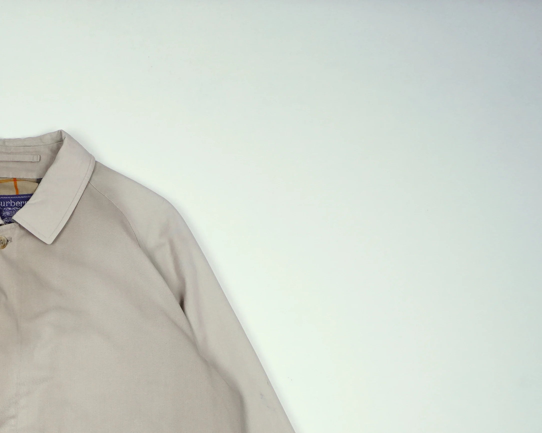 Burberry Beige Jacket M Cotton