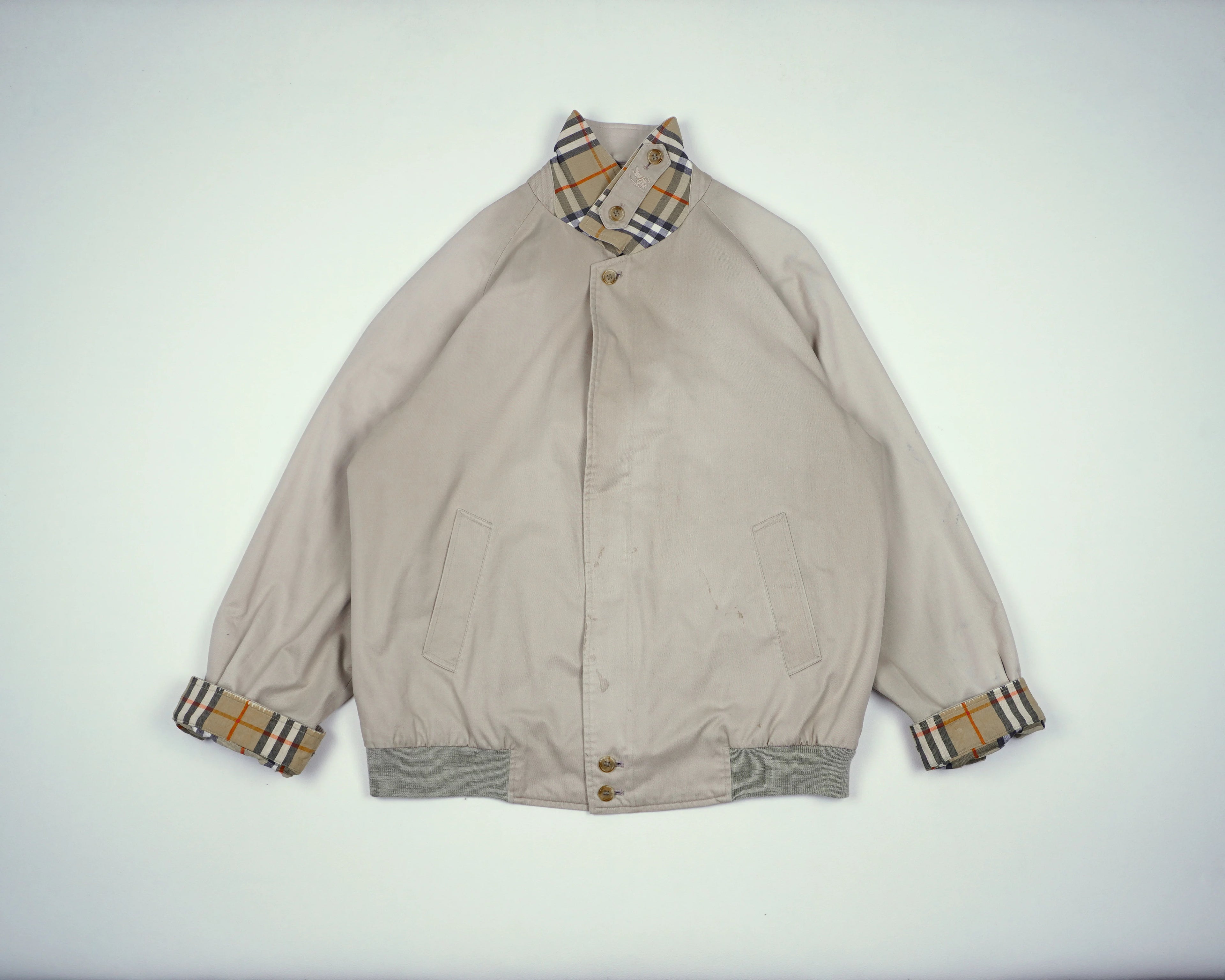 Burberry Beige Jacket M Cotton