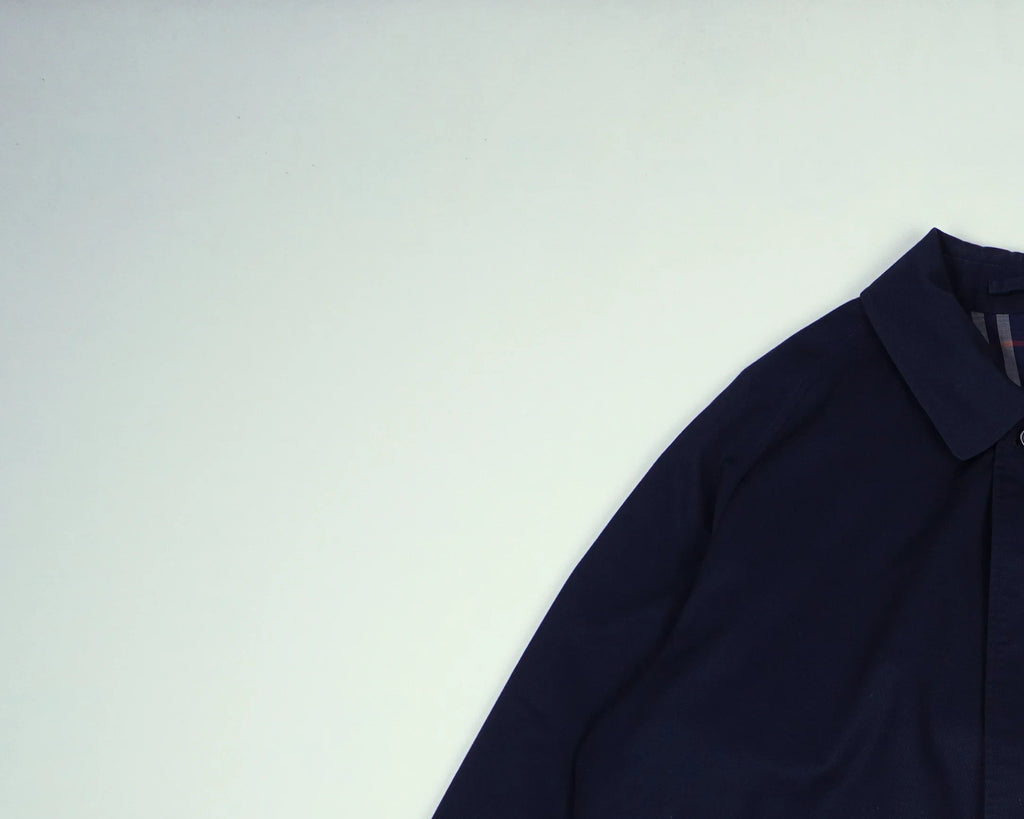 Burberry Navy Jacket L Cotton