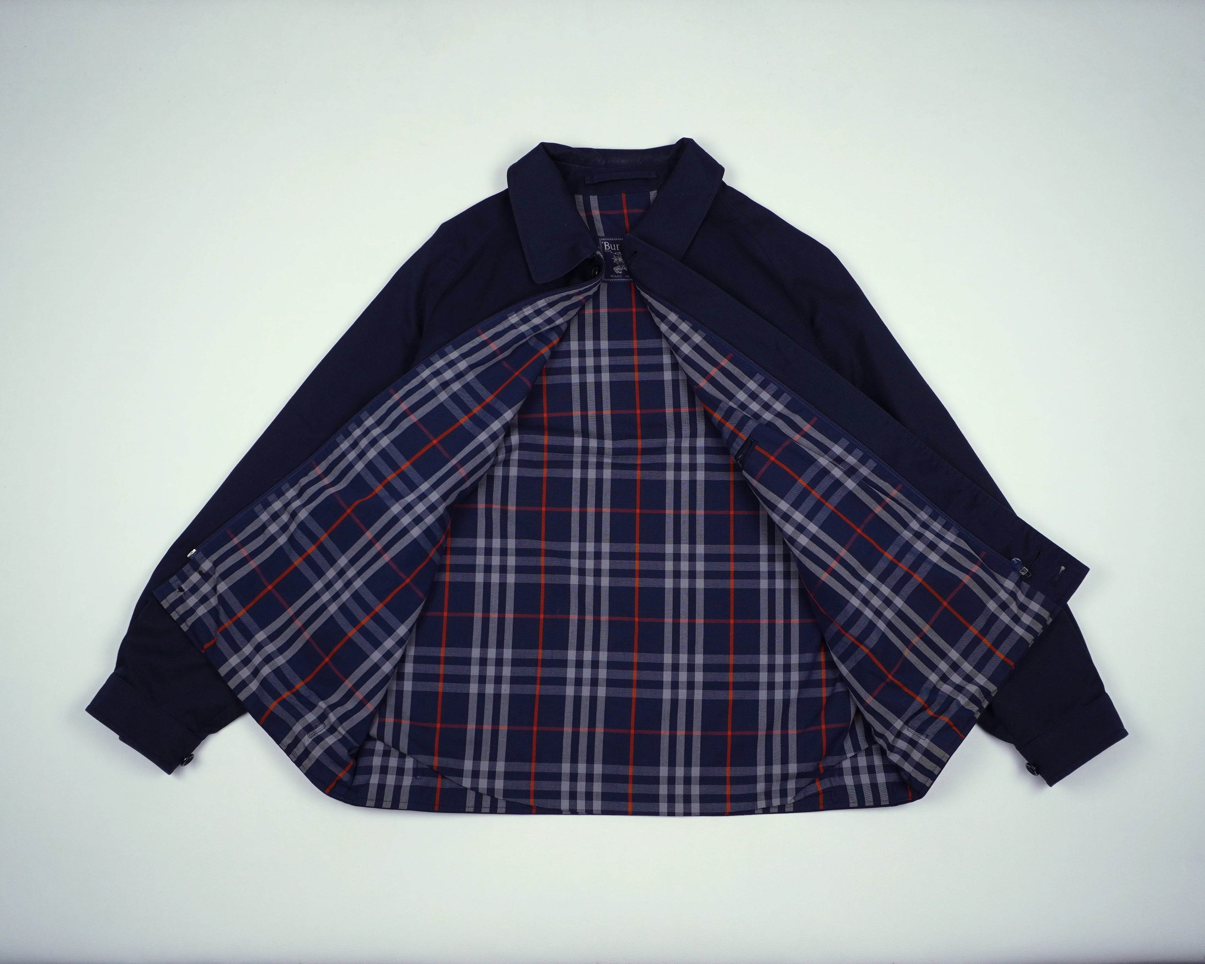 Burberry Navy Jacket L Cotton