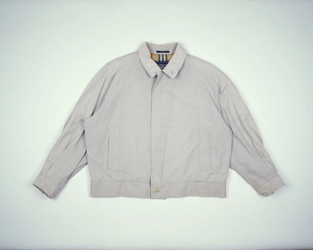 Burberry Beige Short Jacket L Cotton