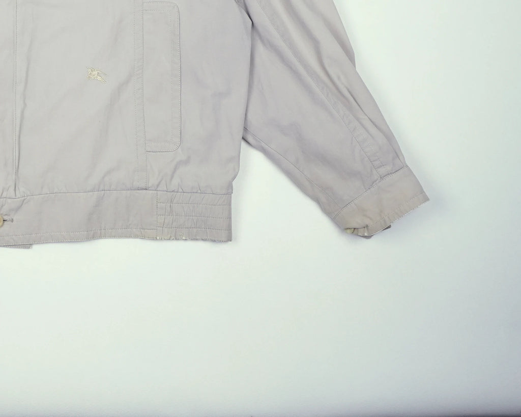 Burberry Beige Short Jacket L Cotton
