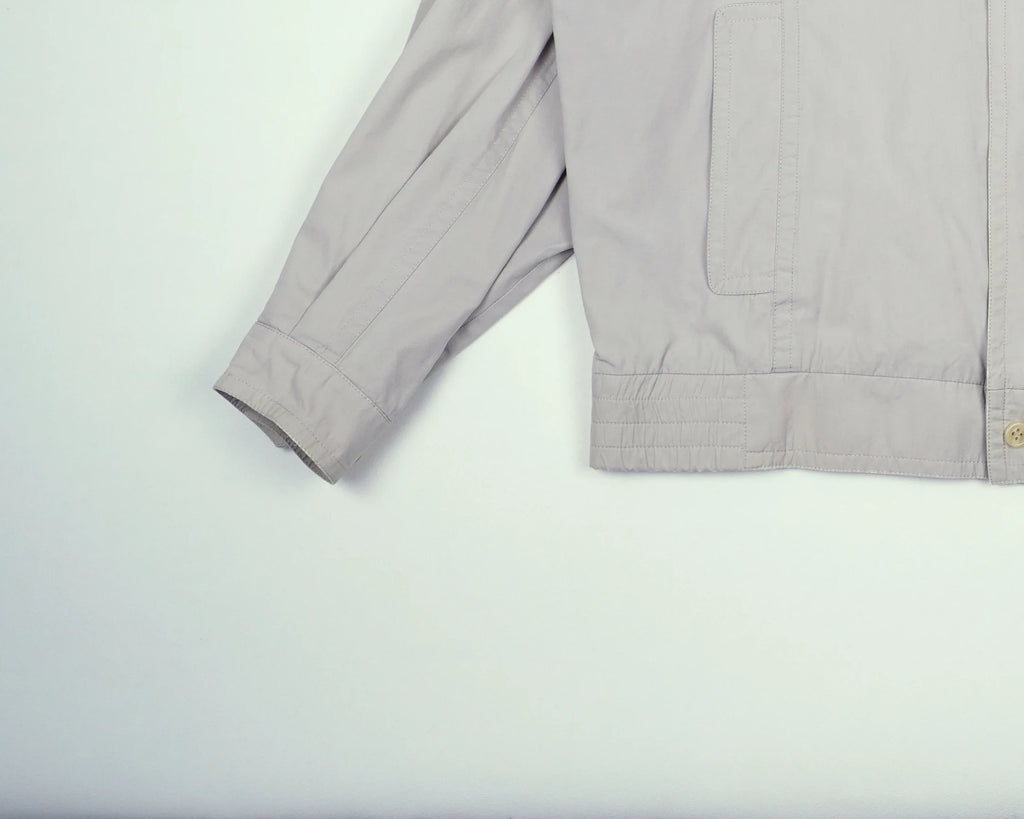 Burberry Beige Short Jacket L Cotton