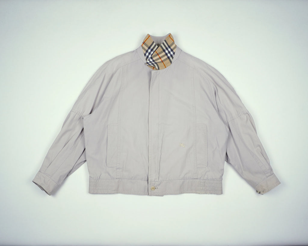 Burberry Beige Short Jacket L Cotton