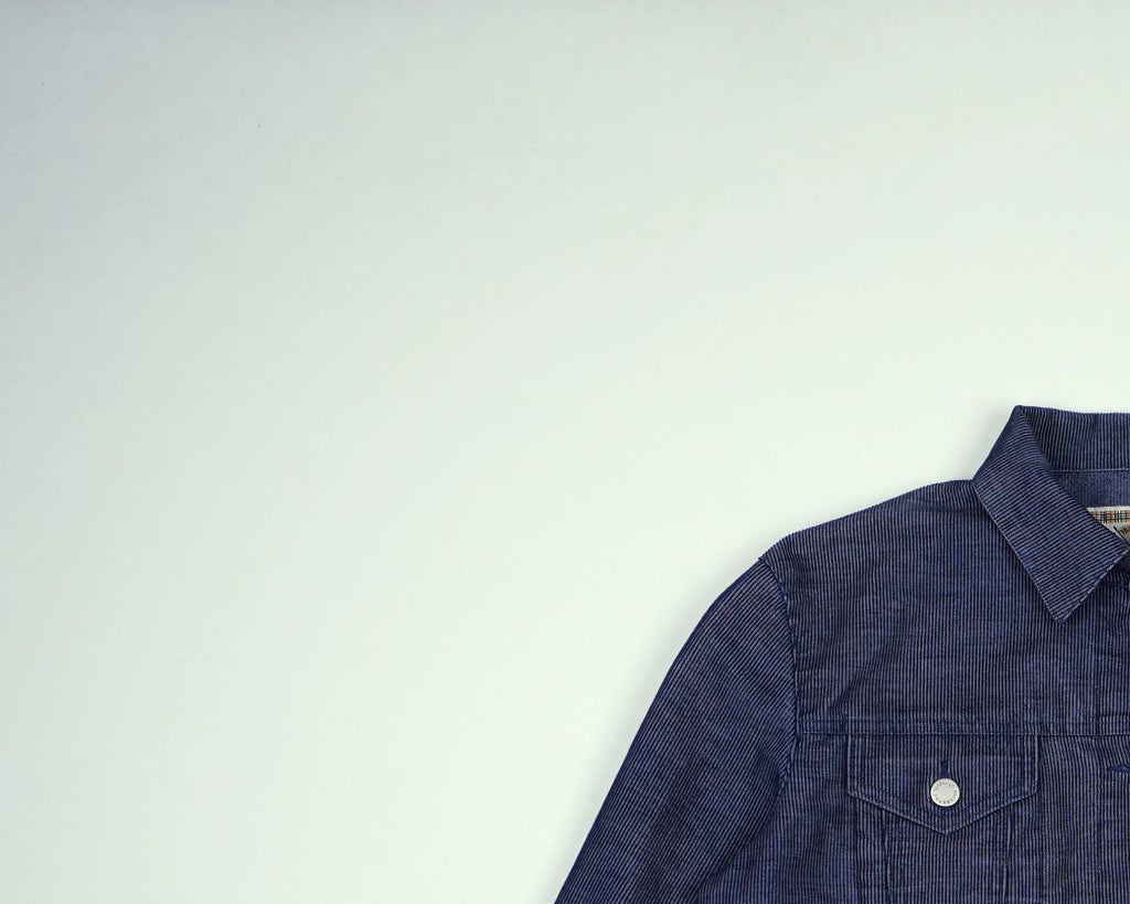 Burberry Blue Cropped jacket S Corduroy