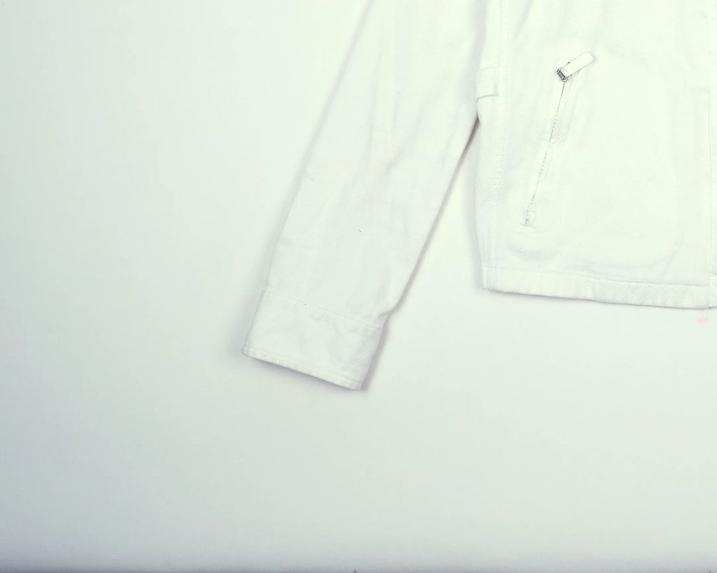 Burberry White Jacket 3XS Cotton