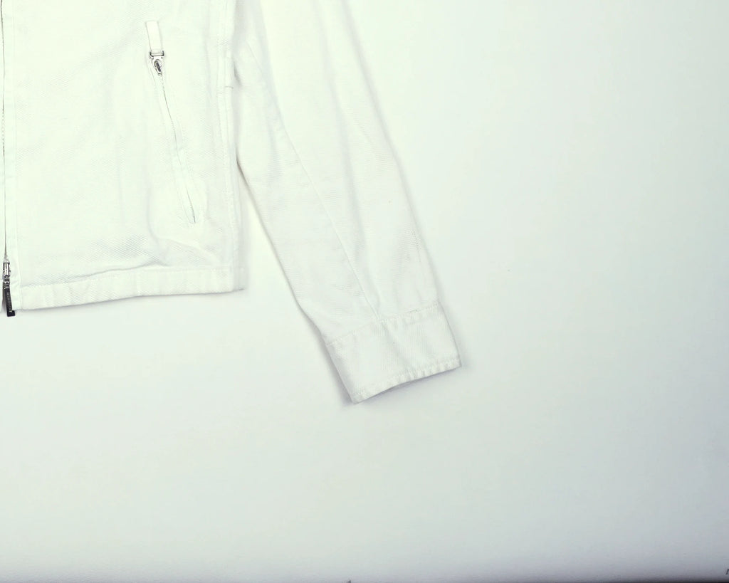 Burberry White Jacket 3XS Cotton
