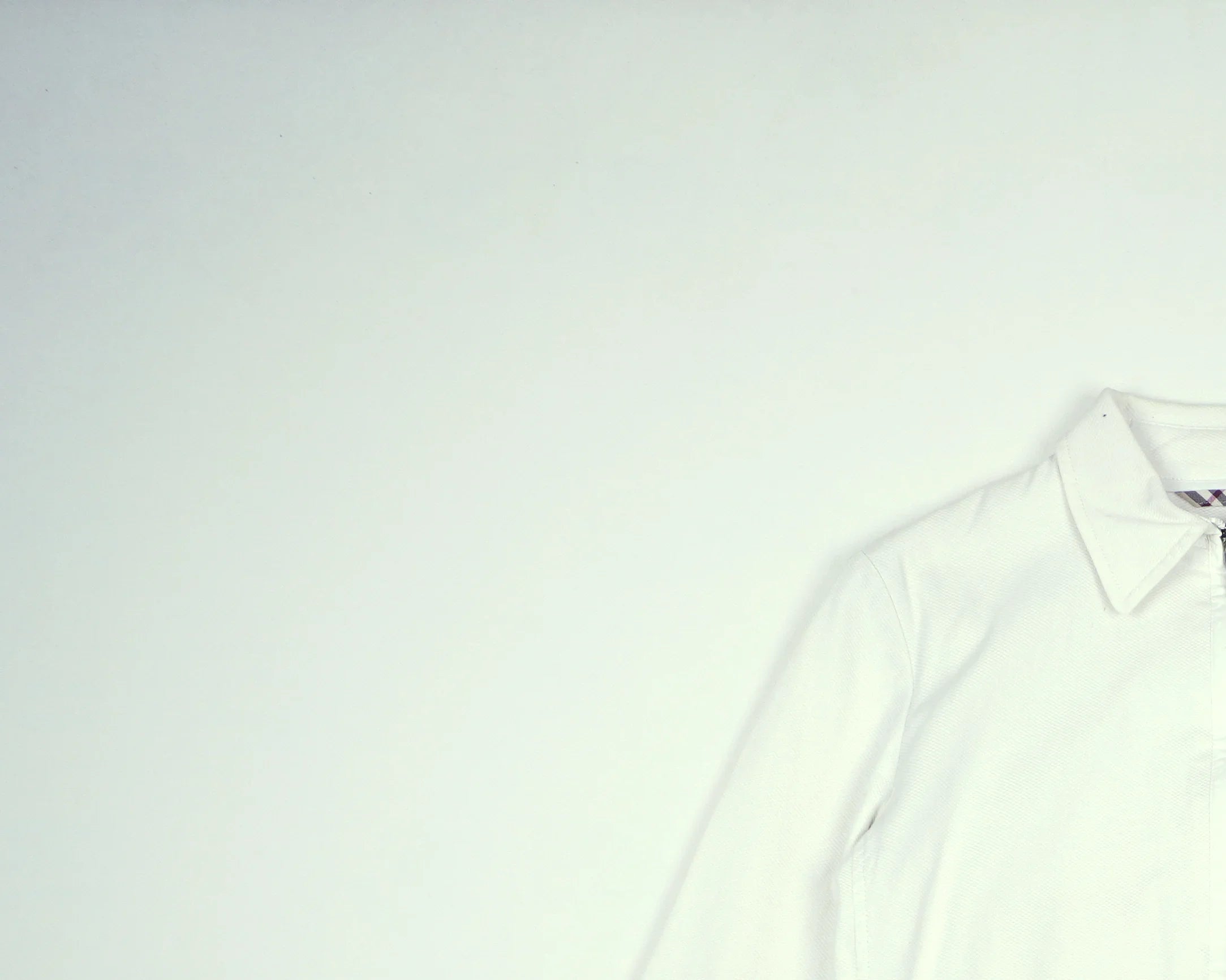 Burberry White Jacket 3XS Cotton