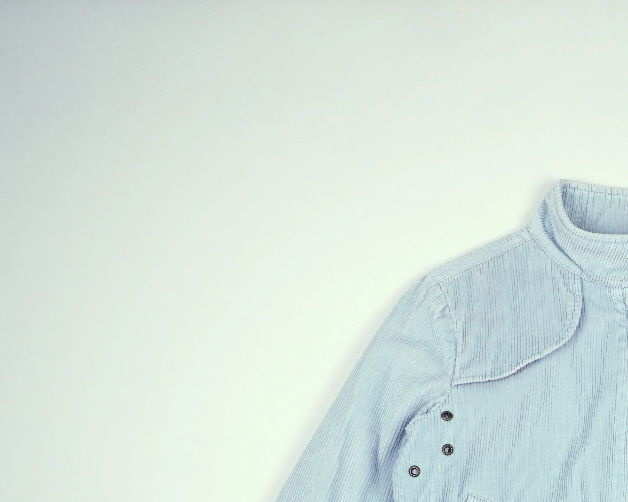 Burberry Blue Bomber Jacket S Corduroy