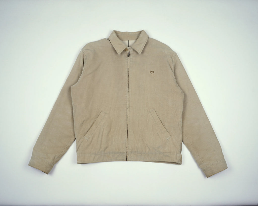 Burberry Beige Jacket M Corduroy, Flannel