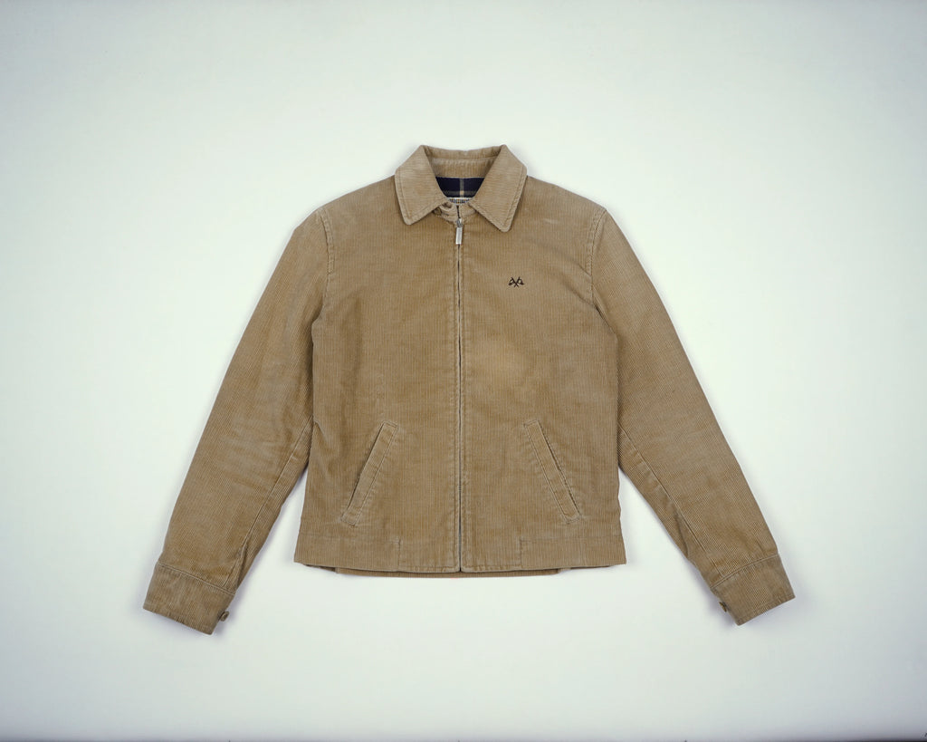 Burberry Beige Harrington Jacket 3XS Corduroy