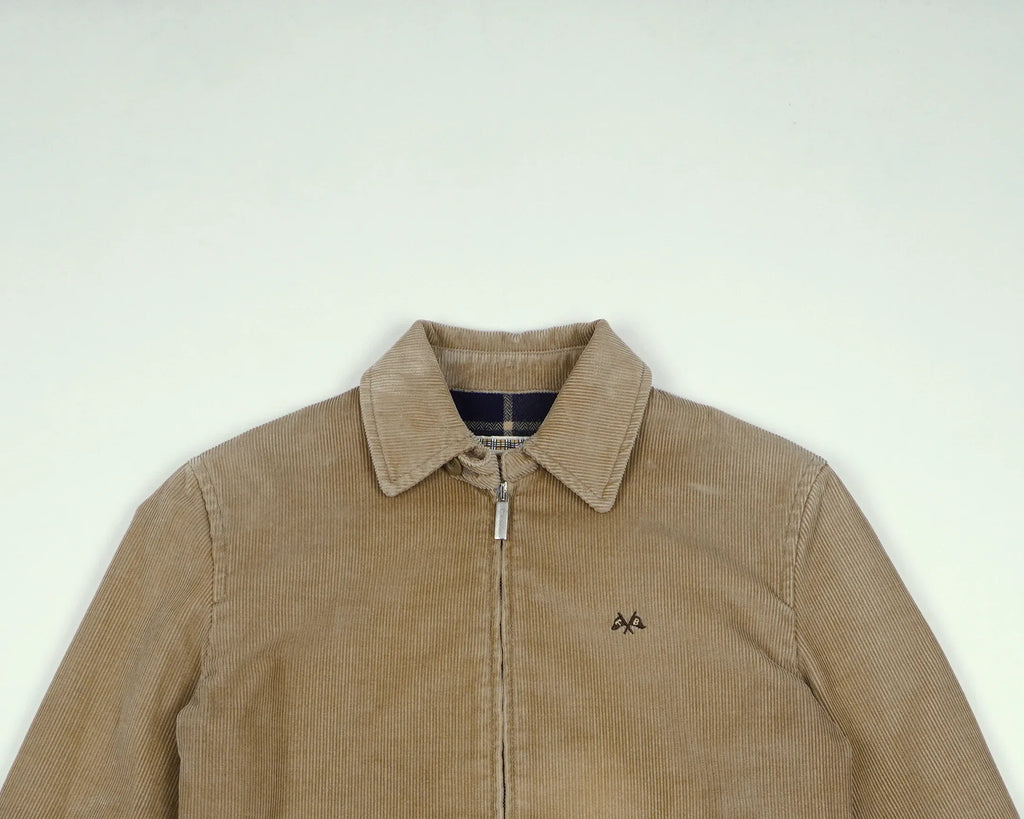 Burberry Beige Harrington Jacket 3XS Corduroy