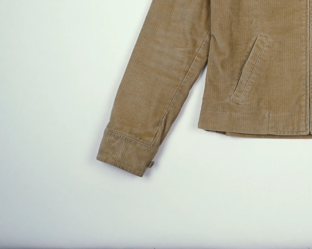 Burberry Beige Harrington Jacket 3XS Corduroy