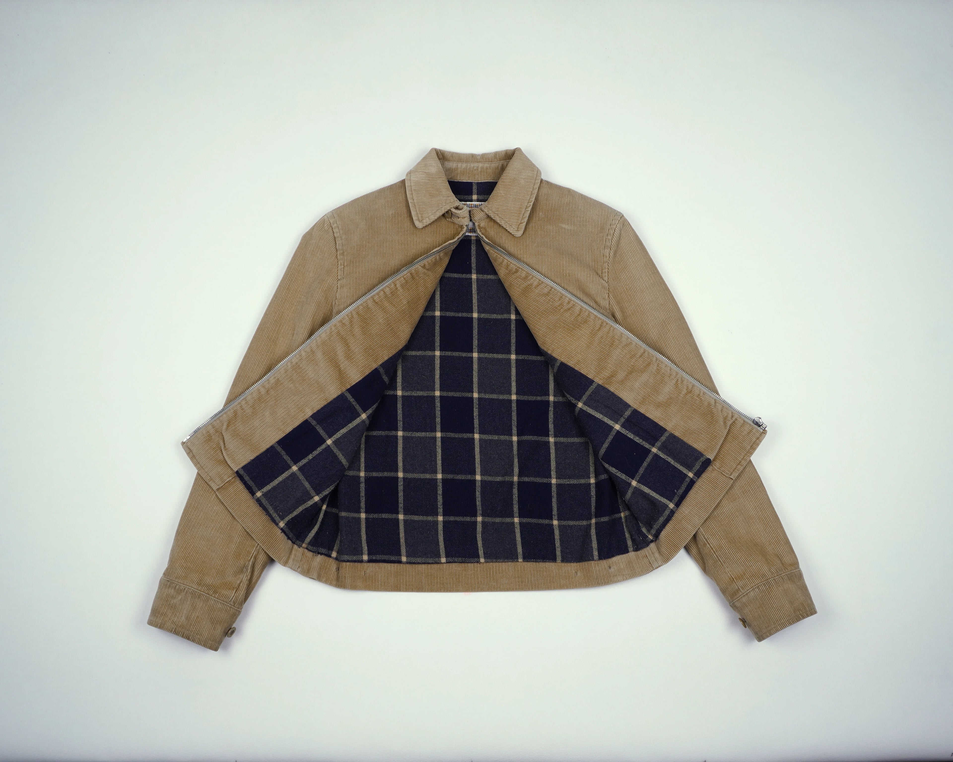 Burberry Beige Harrington Jacket 3XS Corduroy