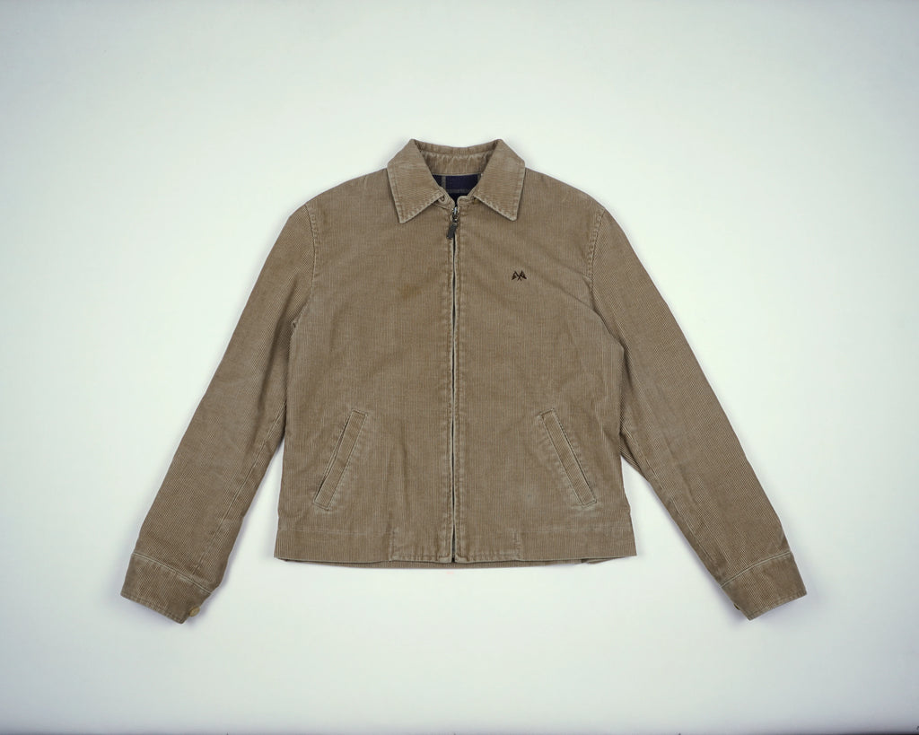 Burberry Brown Harrington Jacket XS Corduroy