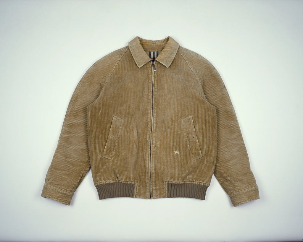 Burberry Beige Harrington Jacket M Corduroy