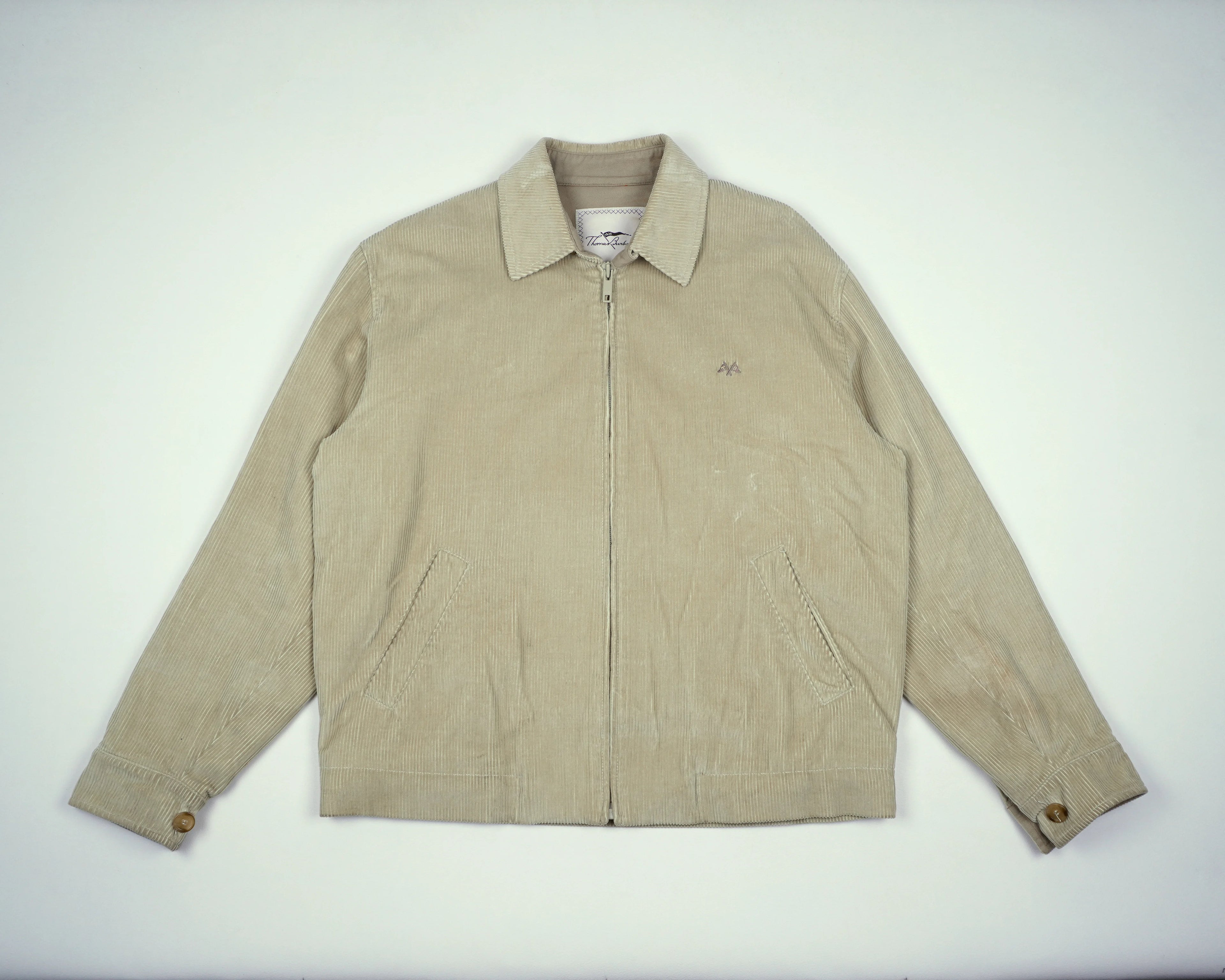 Burberry Beige Harrington Jacket L Cotton